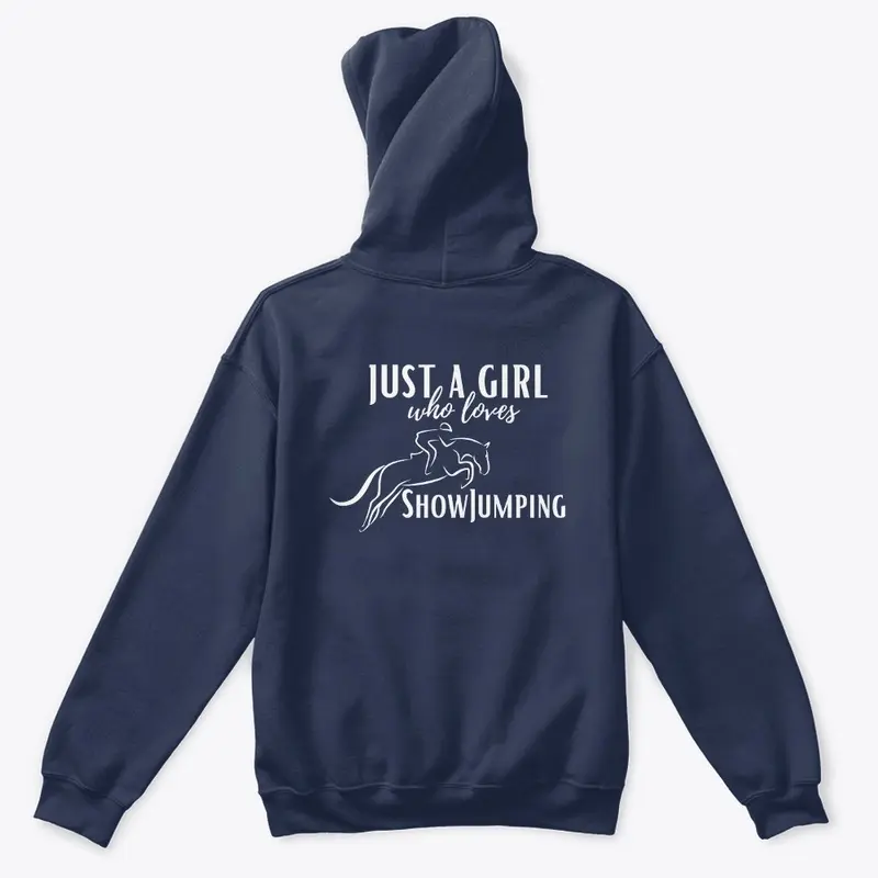 KIDS 'Just a Girl' Show Jumping Hoodie