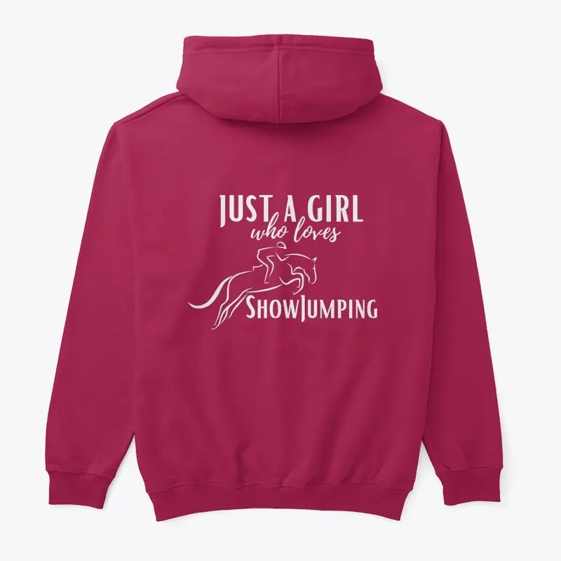 'Just a Girl' Show Jumping Hoodie