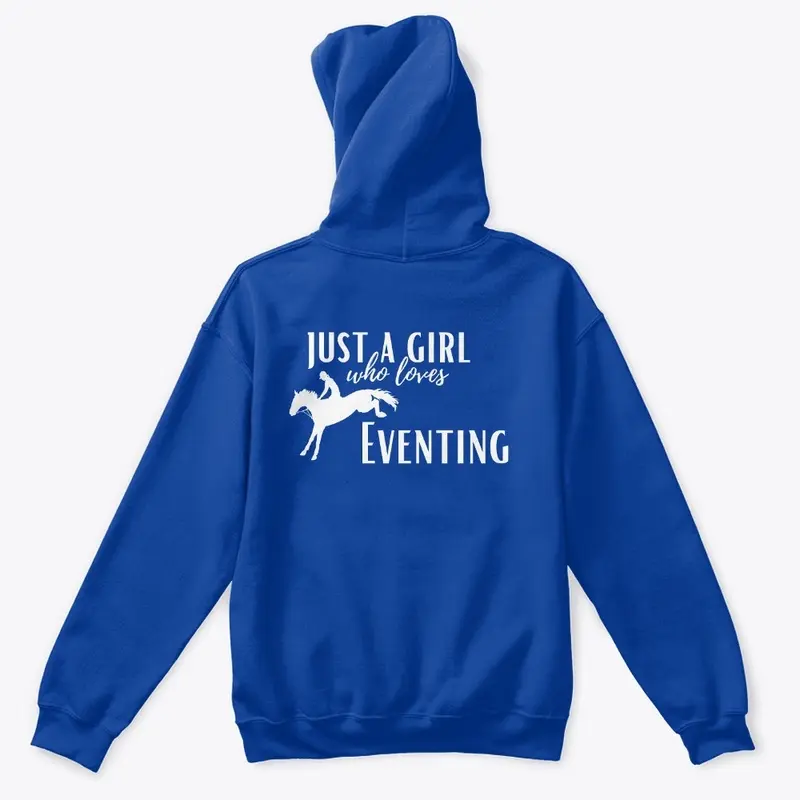 KIDS 'Just a girl' Eventing Hoodie